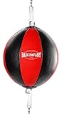 Bad Company Doppelendball aus Kunstleder inkl. elastischen Spanngurten I 25 cm...