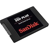 SanDisk SSD Plus interne SSD Festplatte 480 GB (schnelleres Hoch,-Herunterfahren...