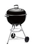 Weber Bar-B-Kettle Holzkohlegrill, Ø 57cm Grillfläche, BBQ Grill mit...