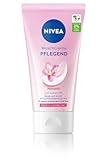 NIVEA Pflegende Waschcreme mit Mandelöl, sanfte Gesichtsreinigung für trockene...