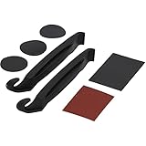 FISCHER Fahrrad Flickbox mit Schnellflicken, Reparatur-Set für Reifen,...