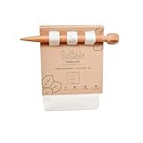 Susable 2er Set wiederverwendbare Teebeutel aus Stoff I 100% Bio Baumwolle I...