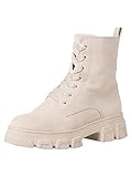 Tamaris Damen Stiefelette 1-1-25273-29, Beige (Ivory), 39 EU