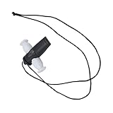 Tiuimk Samba-Pfeife – Schwarz – Kunststoffmaterial – verhindert Ausblasen...