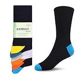 WeciBor Bambus-Socken Atmungsaktiv gegen Schweißfüße Super Weich Unisex...