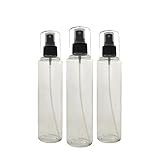 PET Flaschen 3x Sprühflasche Zerstäuber 250ml Flasche für Desinfektionsmittel...