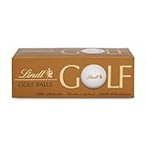 Lindt Schokolade - Golfbälle | 110 g | Drei Golfbälle aus Lindt...