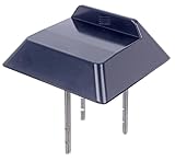 bima 971596 Auflaufstütze Quadro - Aluminium-Druckguss, anthrazit - 180 x 180...