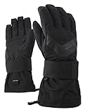 Ziener Erwachsene MILAN AS glove SB Snowboard-Handschuhe, black hb, 7.5 (S)