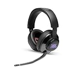 JBL Quantum 400 Over-Ear Gaming Headset – Wired 3,5 mm Klinke und USB – Mit...