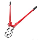 Wiltec Bolzenschneider 900 mm (36'), Bolzenschere mit gehärteter Backen, Stahl...