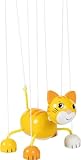 goki 51478 - Marionette Katze - vollbewegliche Marionette- Fördert Feinmotorik...
