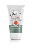 Floïd Vetyver Splash Rasiergel (150 ml), Shaving Gel mit Glycerin zum Schutz...