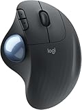 Logitech ERGO M575 Wireless Trackball Maus - Einfache Steuerung mit dem Daumen,...