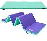 eyepower 300x100 Klappbare Turnmatte für Zuhause - Gymnastikmatte Dicke 5cm -...