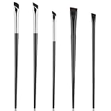 5 Stück Abgewinkelter Augenbrauen Pinsel Eyeliner Pinsel abgewinkelt feine...