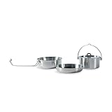 Tatonka Camp Set Large (3-teilig) - Camping-Kochgeschirr aus Edelstahl -...