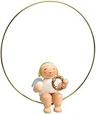 Wendt & Kühn Christbaumengel im Ring, mit Schellenring, Margarittenengel