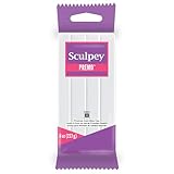 polyform Sculpey Premo Polymer Ofen-Back-Ton, weiß, ungiftig, 227 g, ideal für...