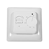 Thermostat Fussbodenheizung, Elektrischer Bodenheizung Thermostat, Analog...