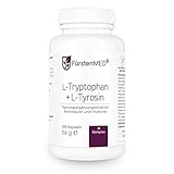 FürstenMED® L-Tryptophan + L-Tyrosin Kapseln - L Tryptophan Hochdosiert -...