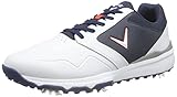 Callaway Golf Chev LS Golfschuh, wasserdicht, Weiß / navy / rot, EU 45