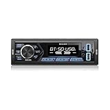 Caliber Autoradio Bluetooth 1DIN, FM Tuner, 4x55W, USB/Micro SD, 2.1A...