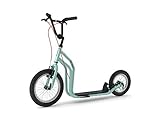 YEDOO City Tretroller - ab 140 cm Körperhöhe, bis 120 kg, mit Luftreifen 16/12...