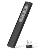Wireless Presenter Powerpoint Fernbedienung Laptop mit Hyperlink...