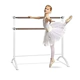Klarfit Ballettstange, Freistehende Ballettstange für Zuhause, Barre,...