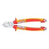 NWS Elektriker-Seitenschneider VDE, 180 mm | mit Abisolierfunktion |...