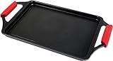 WECOOK! Ecostone Grillplatte Induktion | 43x25 cm Antihaft XTRA DUPONT PFOA-frei...
