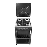 Donened - 4 Flammig Gaskochfeld mit Rutschfester Halterung, Freistehender...