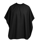 ECENCE Friseurumhang mit professionellem Hakenverschluss - Haarschneideumhang...