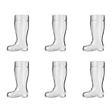 STÖLZLE LAUSITZ Bierstiefel 250 ml I 3er Set I formschöne Biergläser 0,25l I...