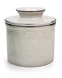 Jersinwei Französische Butterdose Wassergekühlt mit Wasserlinie Keramik...