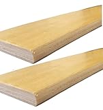 MonJar Federholzleisten Lattenrost Ersatzteile Latten Buche Ersatzlatten (840mm)