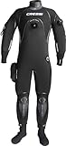 Cressi Men's Desert Man Dry Suit 4mm HD Trockenanzug, Schwarz/Grau, S/2