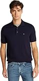 Tommy Hilfiger Herren Poloshirt Kurzarm Essential Cotton Knitted Dick, Blau...
