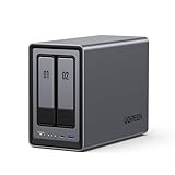 UGREEN NASync DXP2800 2-Bay Desktop NAS, Intel N100 Quad-Core-CPU, 8GB DDR5 RAM,...