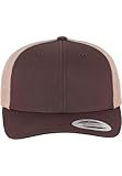 Flexfit Unisex Retro Trucker 2-Tone Baseballkappe, BRN/Khaki, One Size