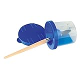 Wiemann Lehrmittel Sicherheitsmalbecher, Becher für Pinsel mit Trichterdeckel...
