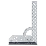 wolfcraft Universalwinkel - Winkelmesser mit 300 mm Schenkellänge zum Messen,...