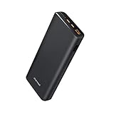 Charmast Power Bank, 65W Powerbank 23800mAh, USB C Input & Output Externe...