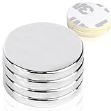 MIN CI 20x3mm Neodym Magnete Extra Stark, 4 Stück Starker Magnete zum Klein...