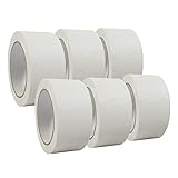 6 Rollen Weich PVC Putzerband | Gipserband | Fassadenband | Schutzband Gerillt...