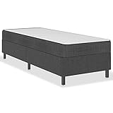 vidaXL Boxspringbett mit Matratze Bettgestell Bett Hotelbett Polsterbett...