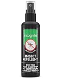 incognito Mückenschutz Spray 100 ml | Maximale Wirkung, natürlich, ohne DEET |...