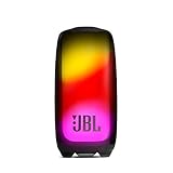 JBL Pulse 5 – Tragbarer Bluetooth-Lautsprecher in Schwarz mit Lichtshow und...