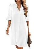 Famulily Damen Hemd Kleider Casual Party Kleider Sundress Midi Kleider Boho...